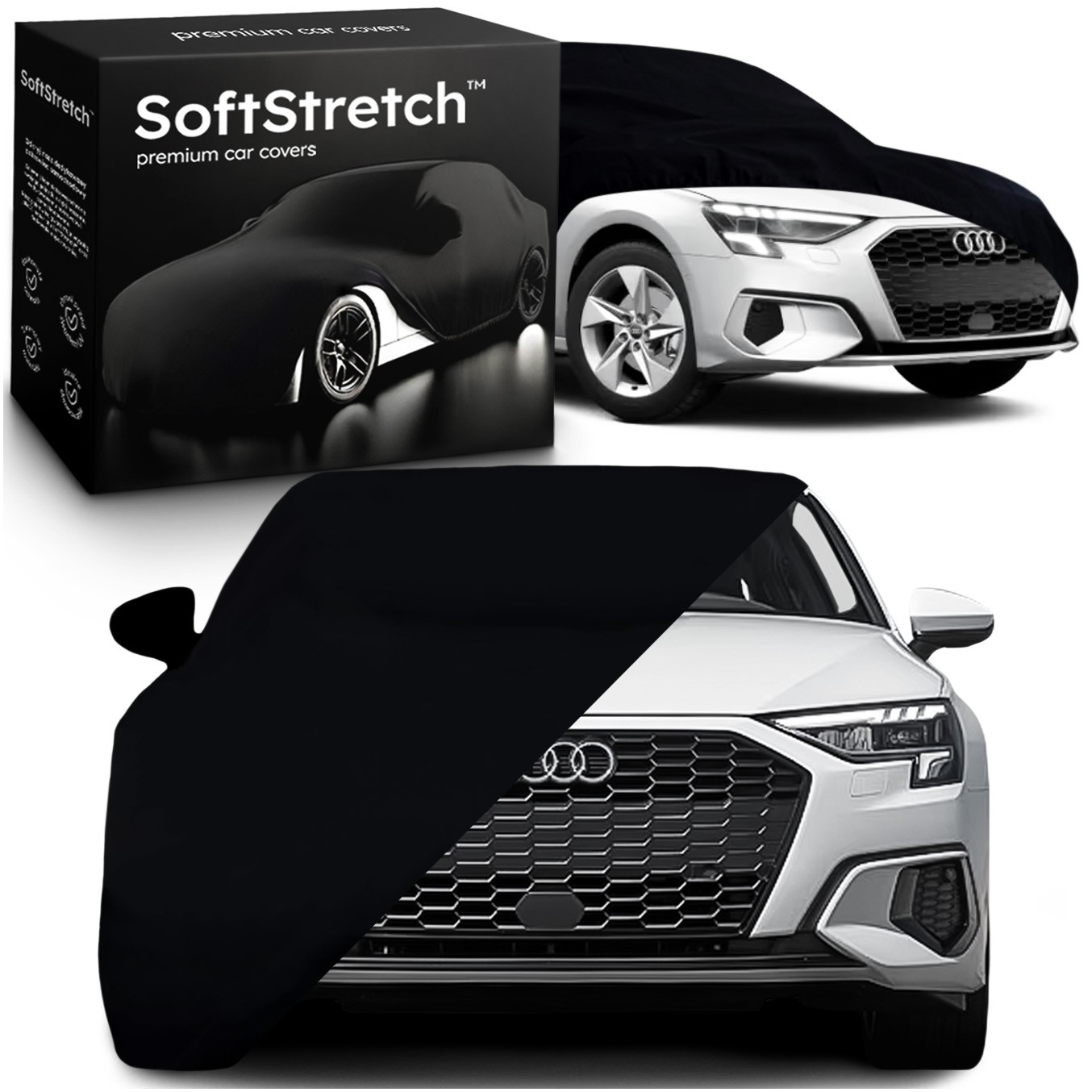 Elastický potah na auto SoftStretch pro Audi A3 8Y Limousine