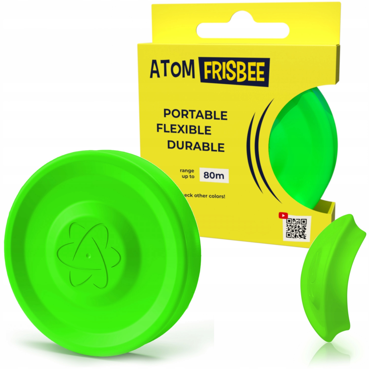 

Mini silikonowe frisbee do gry na dworze polu