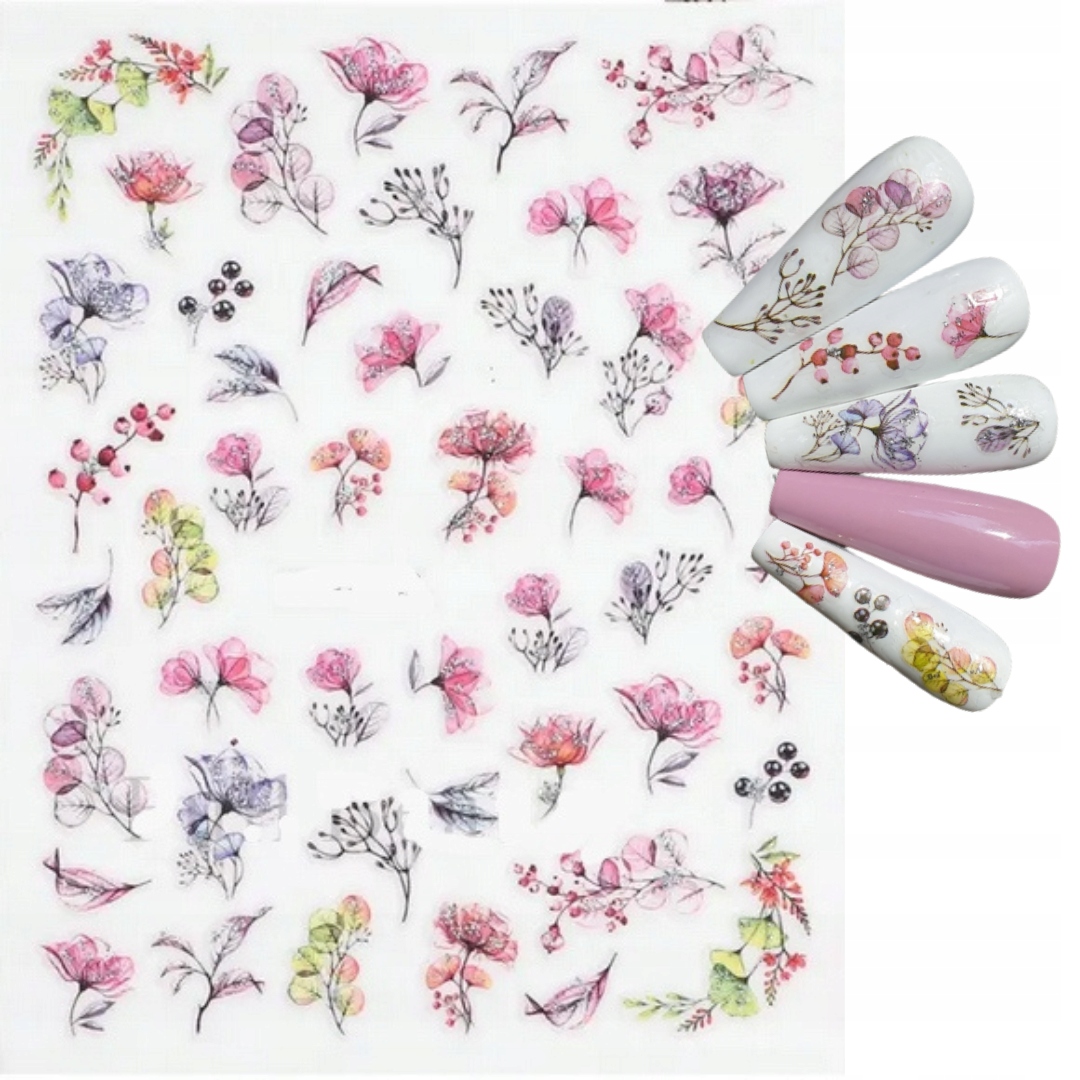 Naklejki Na Paznokcie Samoprzylepne Do Zdobień
