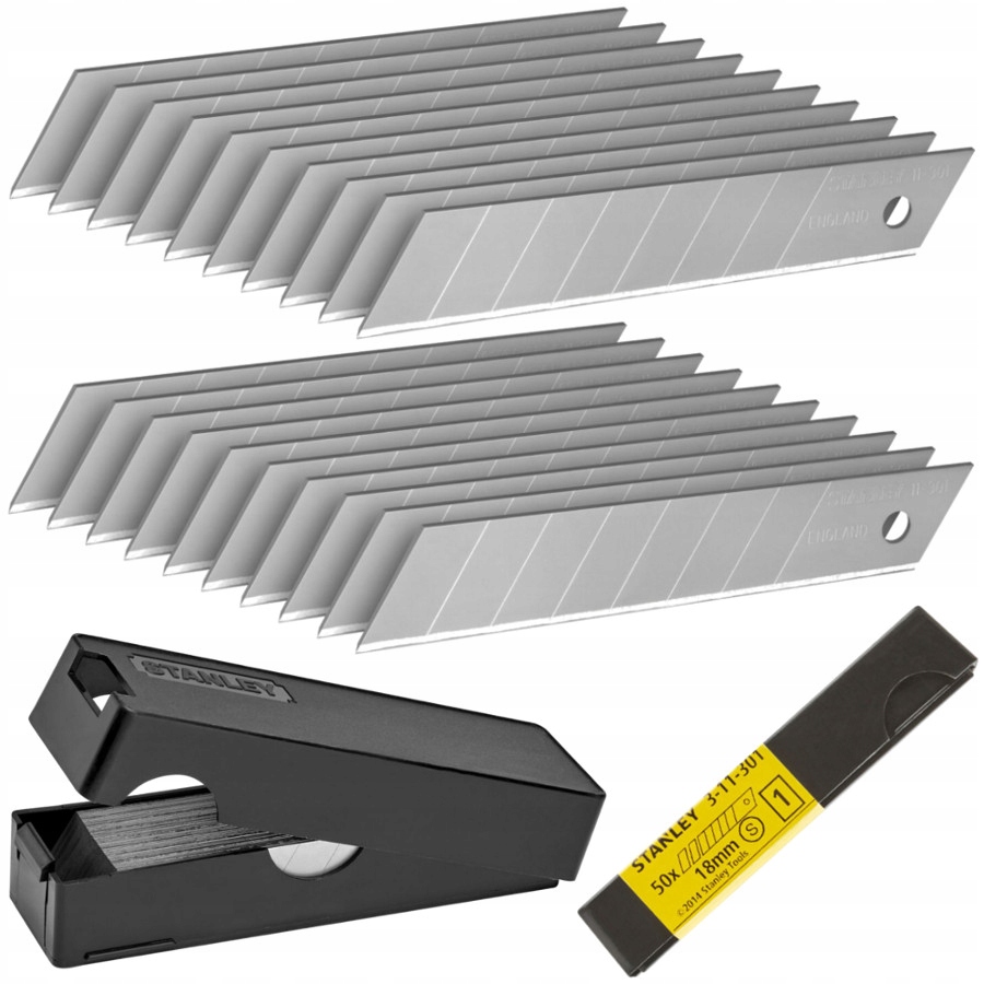 

Stanley 11-301 Ostrze łamane wymienne do noża 18mm