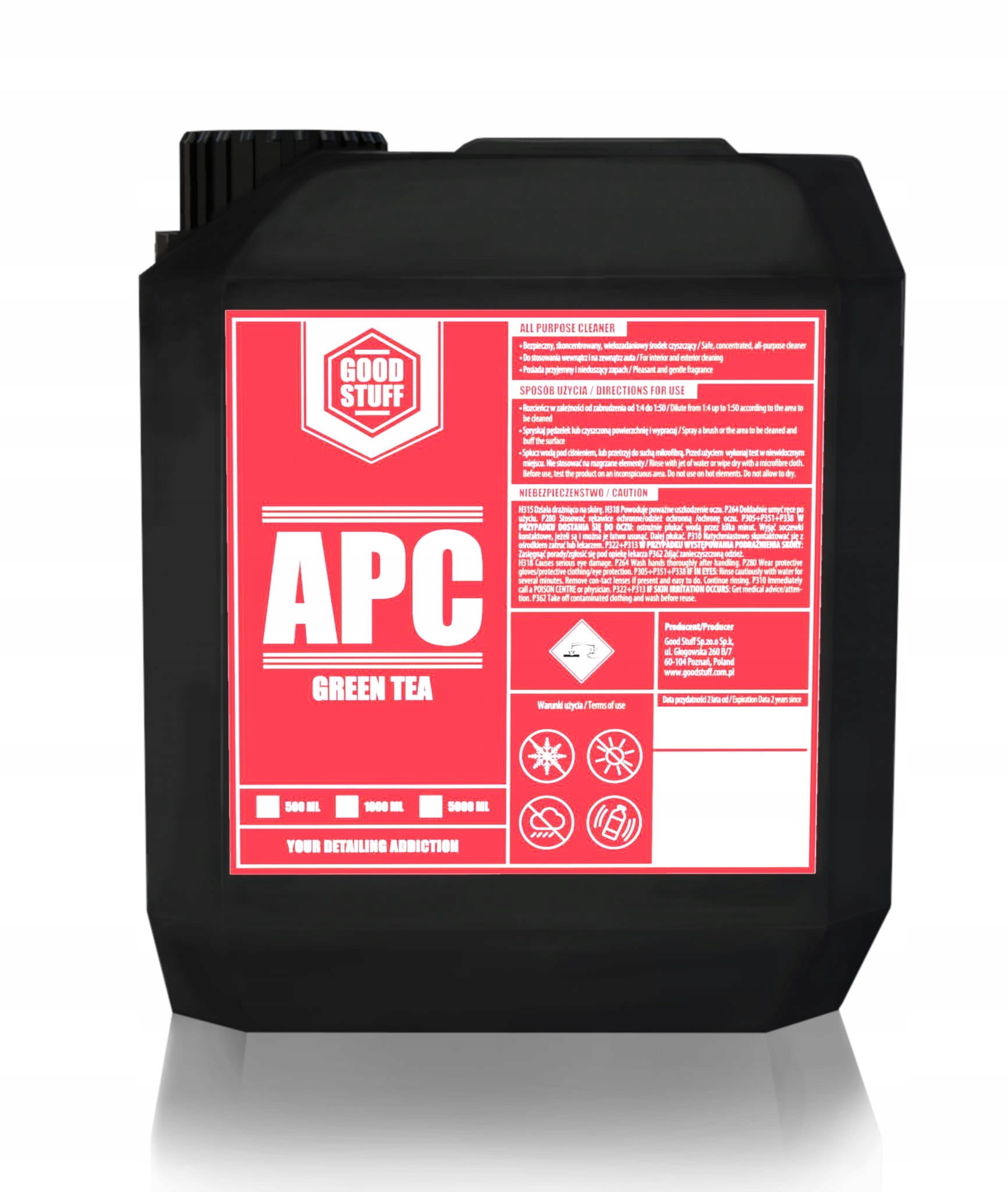 GOOD STUFF APC Green Tea 5L Wielozadaniowy