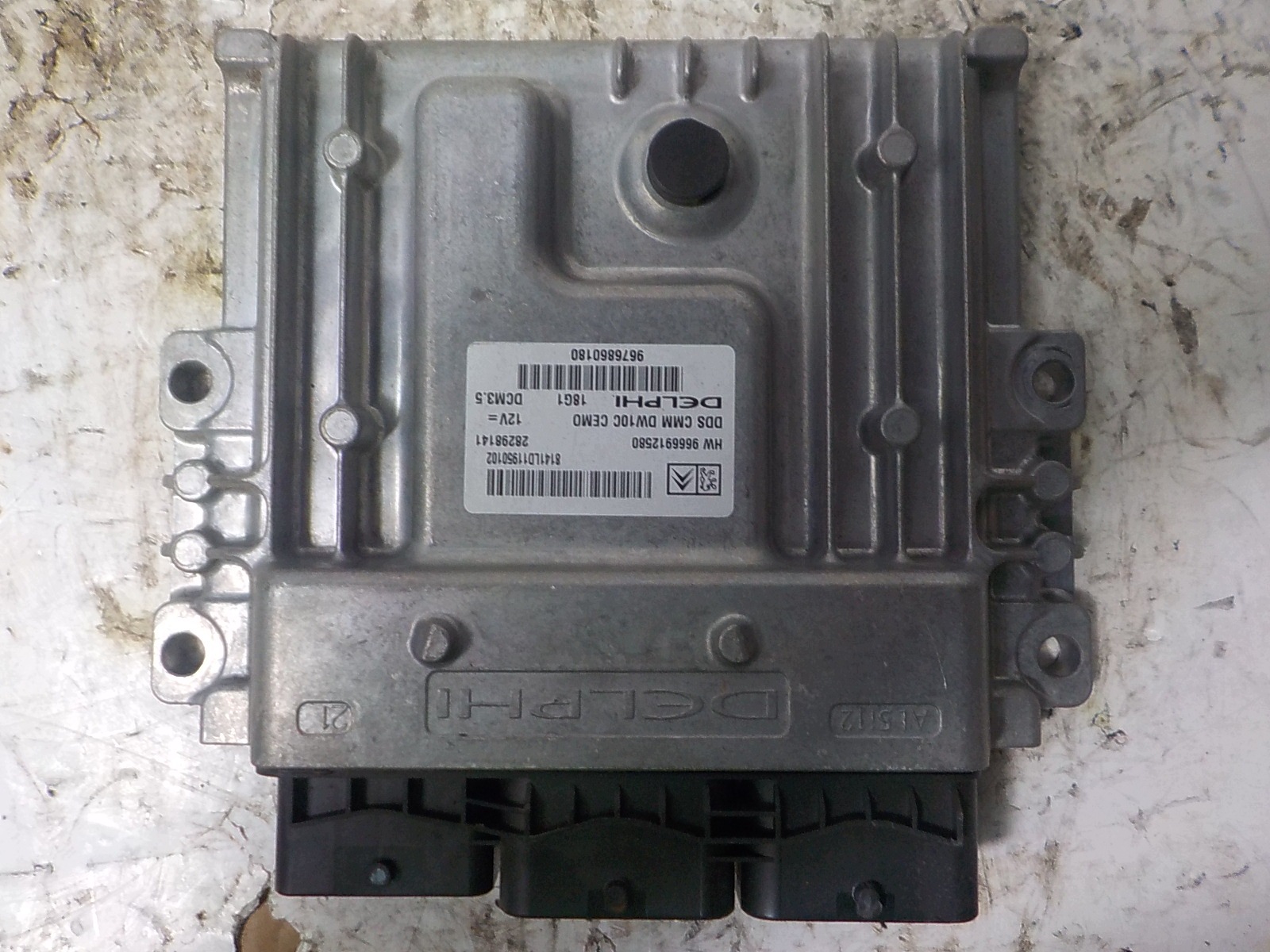 CITROEN C5 III Computer Bedienteil 9676860180 9666912580