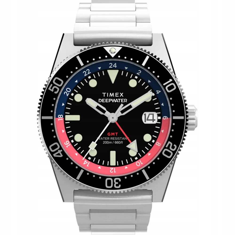 Pánské Hodinky Timex TW2W95300 stříbrný náramek