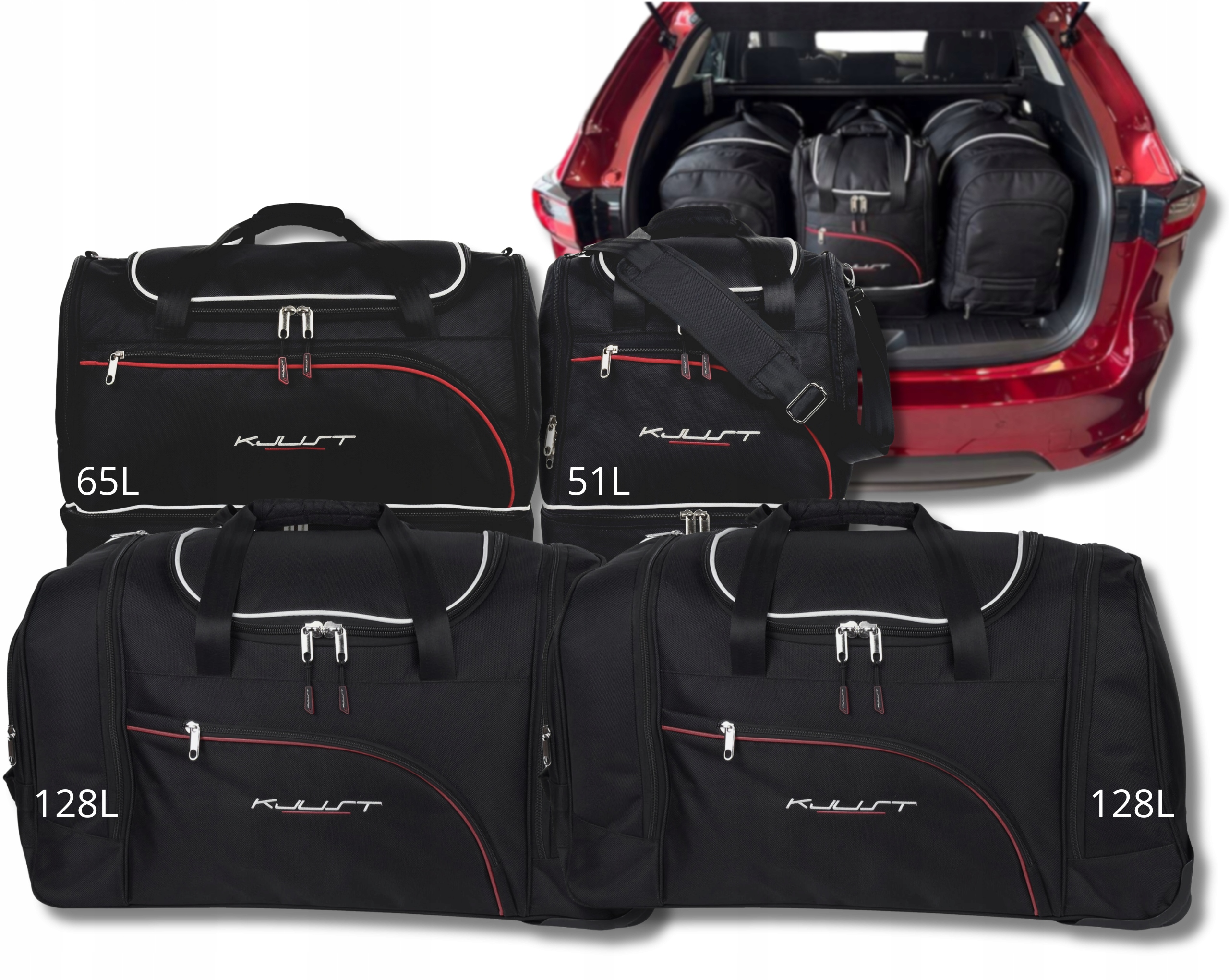 Cestovná Taška Do Kufra Mazda CX-60 Phev 2022+ 4 ks