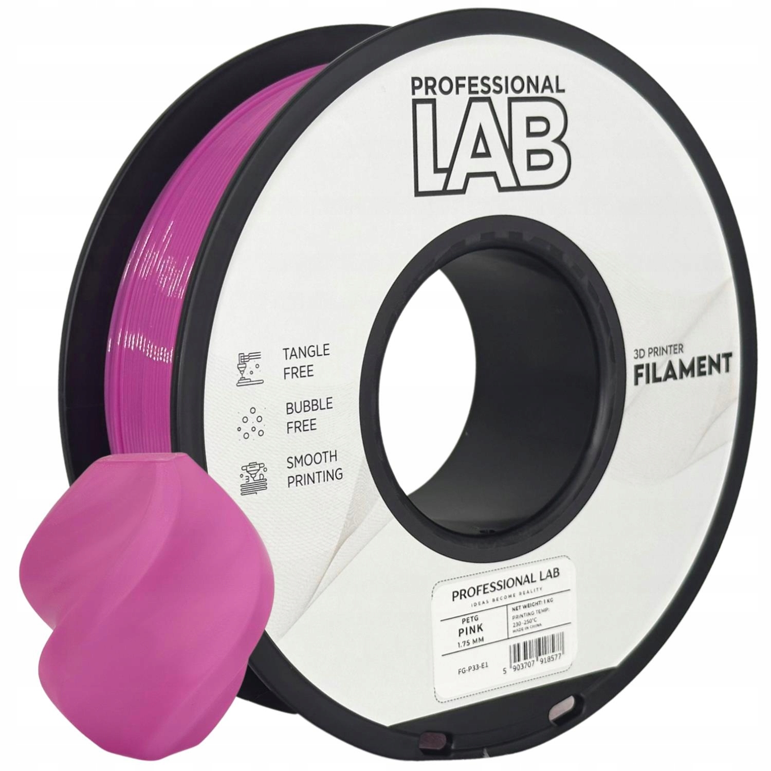 Petg pink Prof. Lab