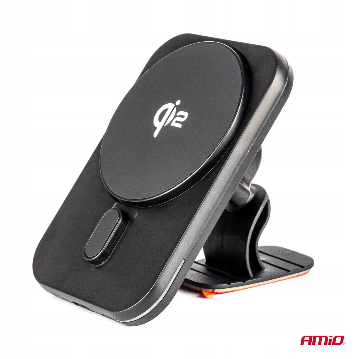 Uchwyt samochodowy na telefon szybę i kokpit z szybką ładowarką indukcyjną