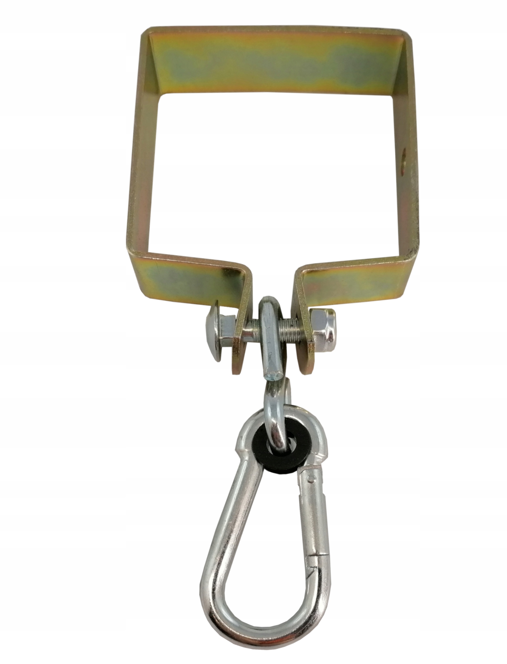 

Obejma Hak Huśtawkowy Karabińczyk Mocowanie 90MM