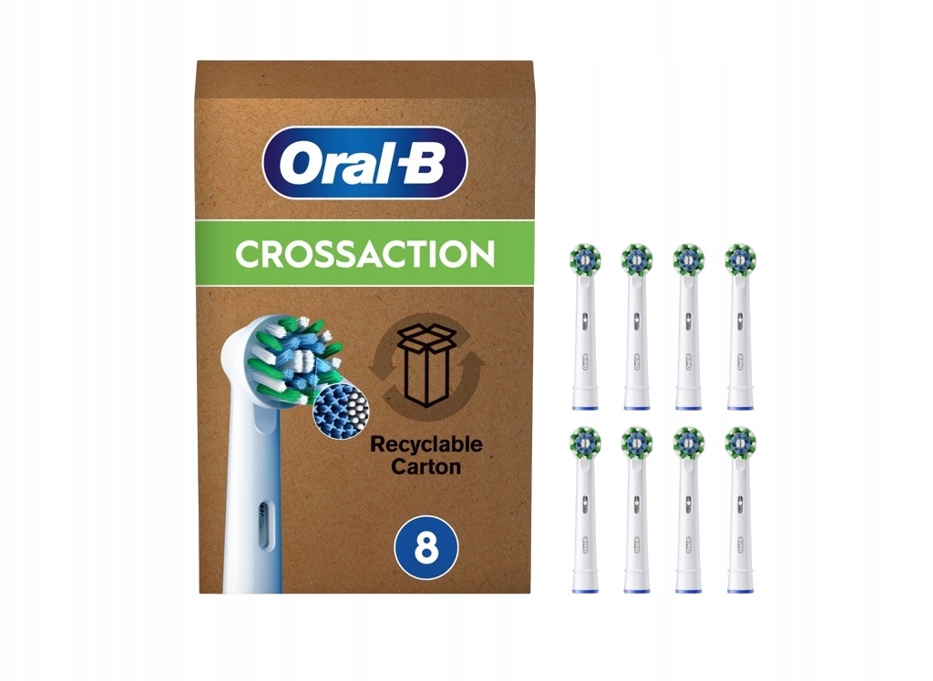 Końcówka Do Szczoteczek Oral-b Crossaction 8SZT.