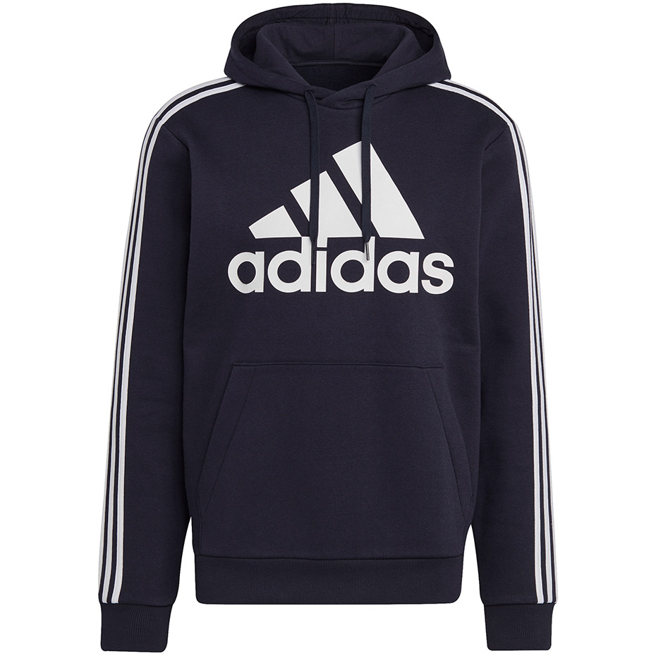 Pánská mikina adidas Essentials Hoodie tmavě modrá H14642 Vel. XL