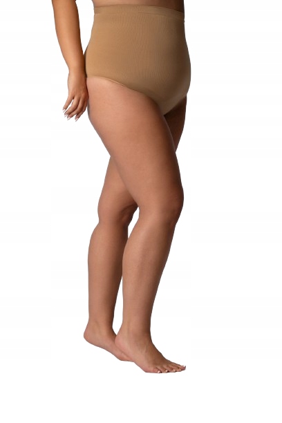 Queen Size Tanga s vysokým pasem Smoothwear zlaté 5/6