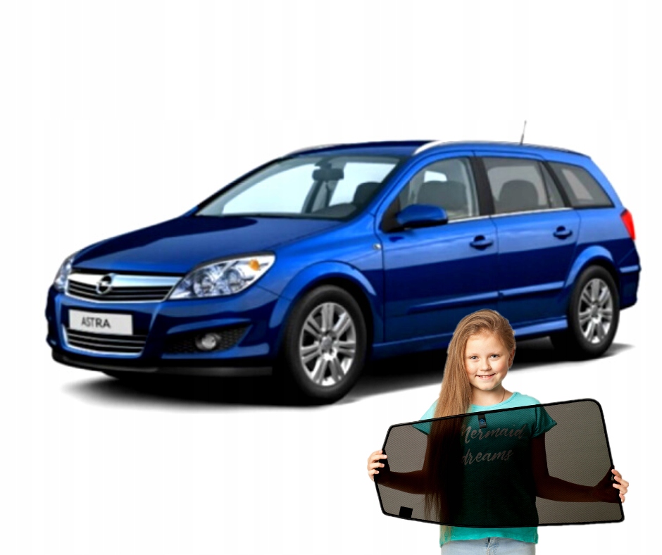 Шторы накладки на магнитах Opel Astra H универсал