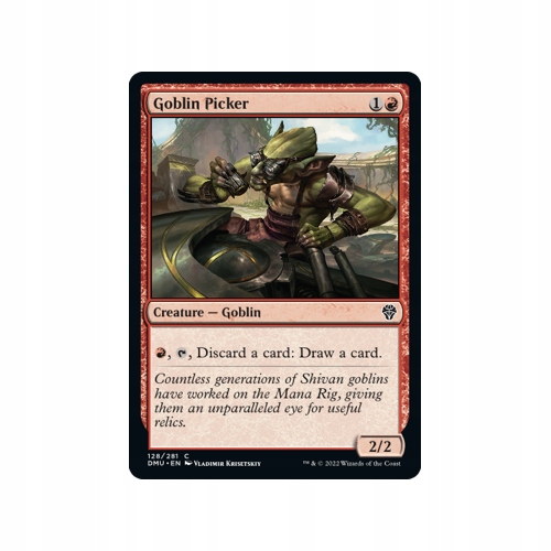 Mtg 4x Goblin Picker Foil