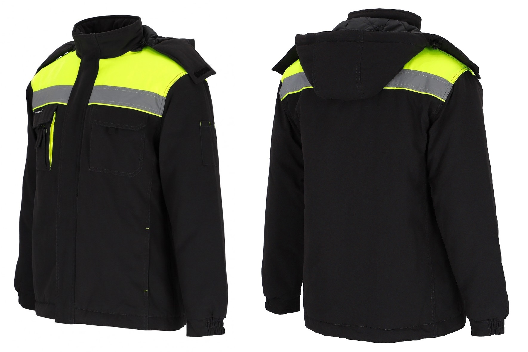 

Kurtka robocza Zimowa Ocieplana Odblaski Bawełna