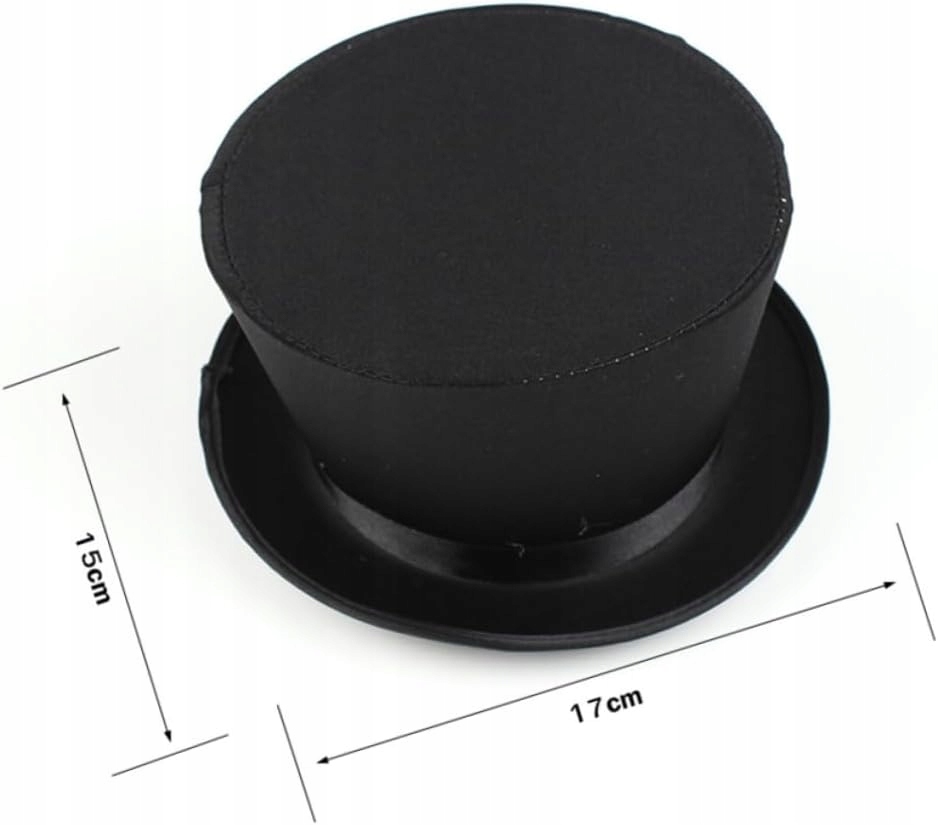 MINI CYLINDER Z OPASKĄ NA GŁOWĘ LATA 20 KARNAWAŁ Model Opaska na głowę w kształcie mini cylindra