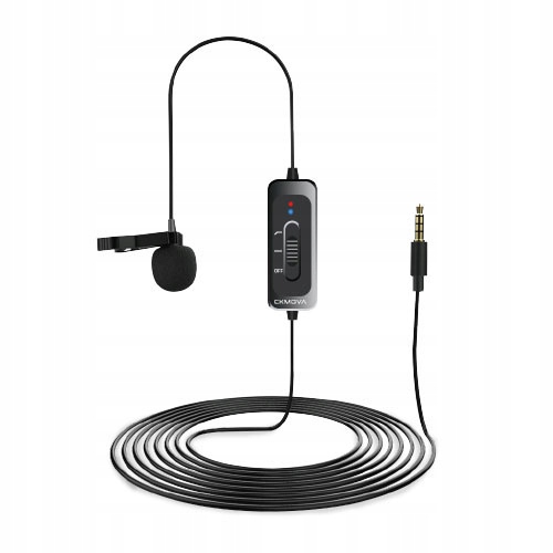 CKMOVA LCM5 - mikrofon krawatowy do kamer i smartphonów