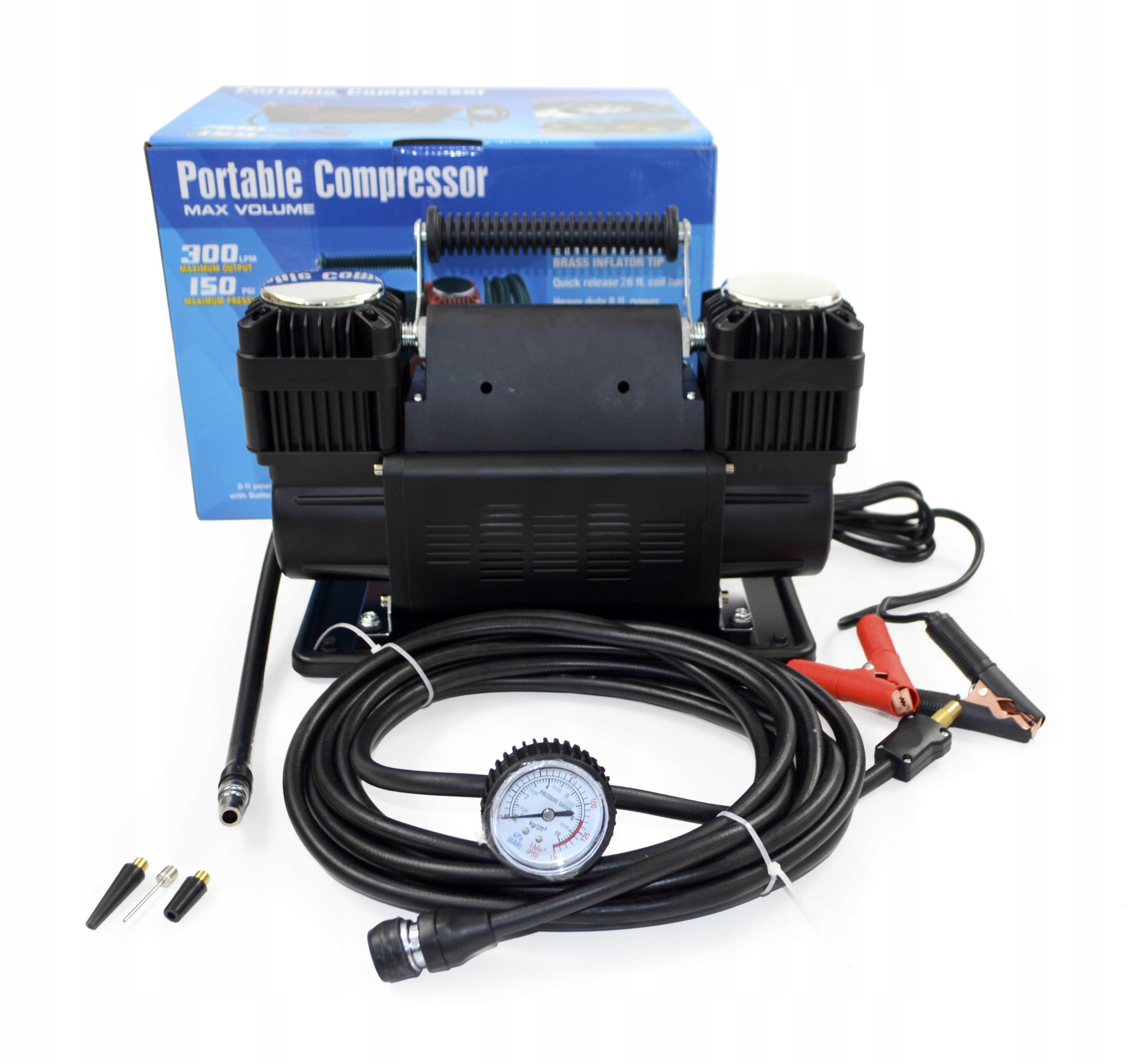 ДВУХПОРШНЕВЫЙ КОЛЕСНЫЙ КОМПРЕССОР 300Л / МИН