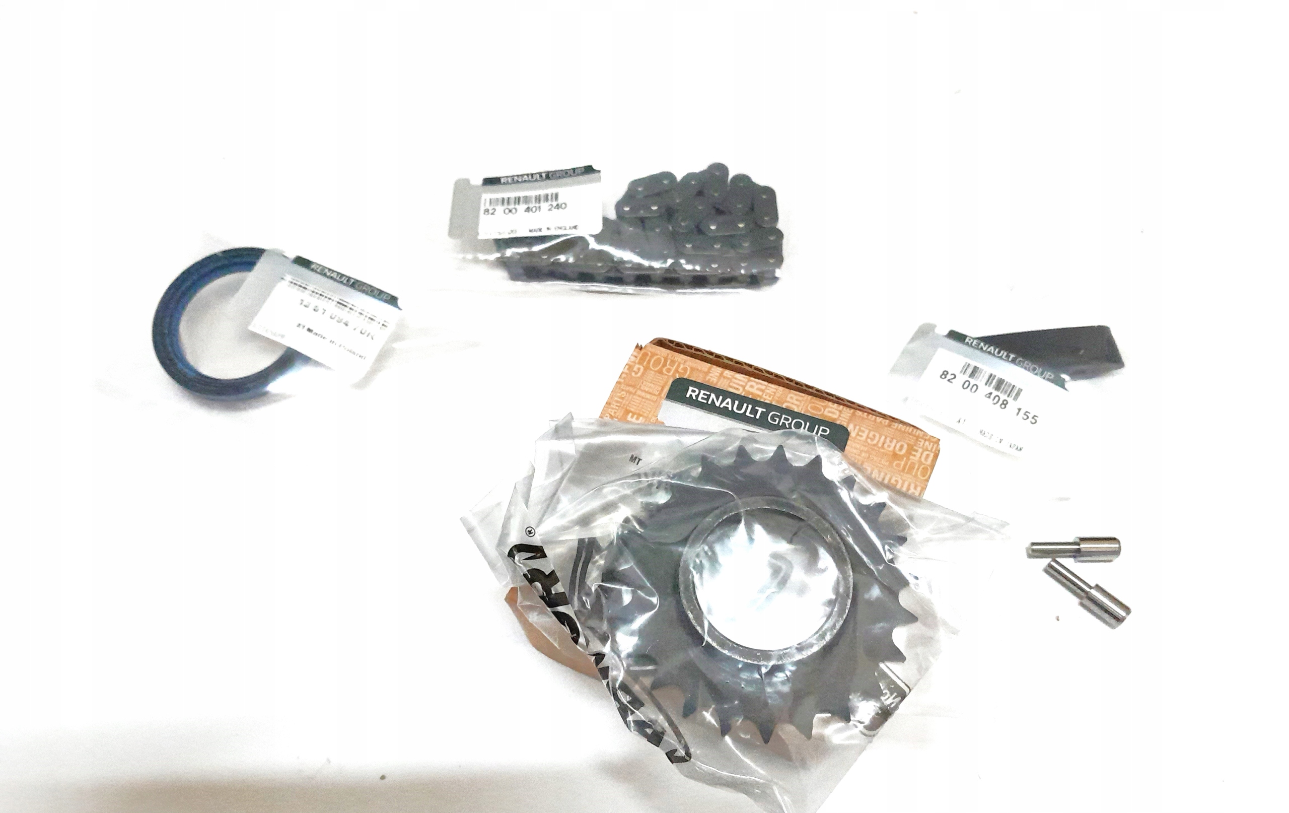 ZESTAW ŁAŃCUCH POMPY OLEJU 1.9 DCI TRAFIC VIVARO