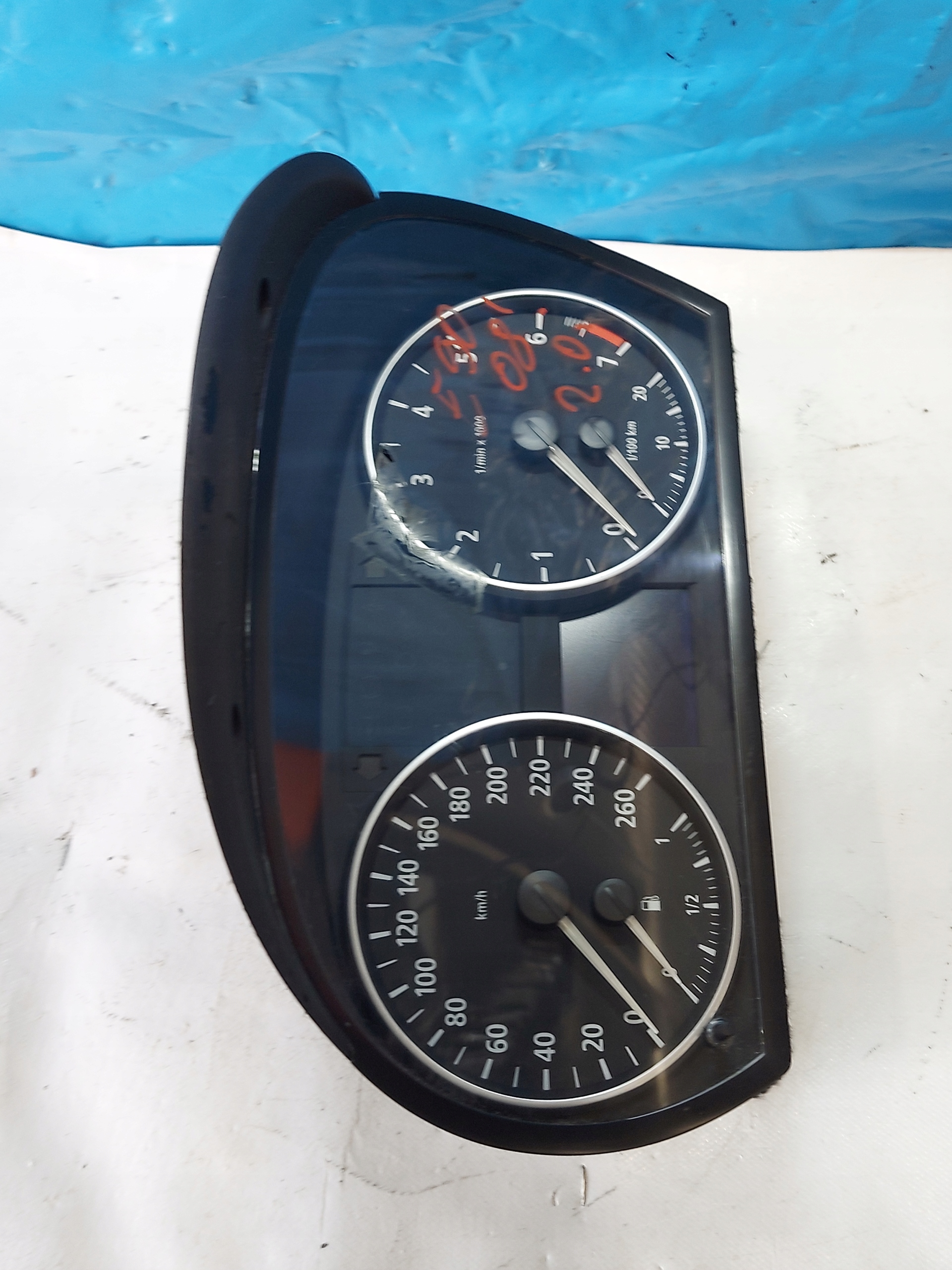dials clock BMW E90 320i 911019705