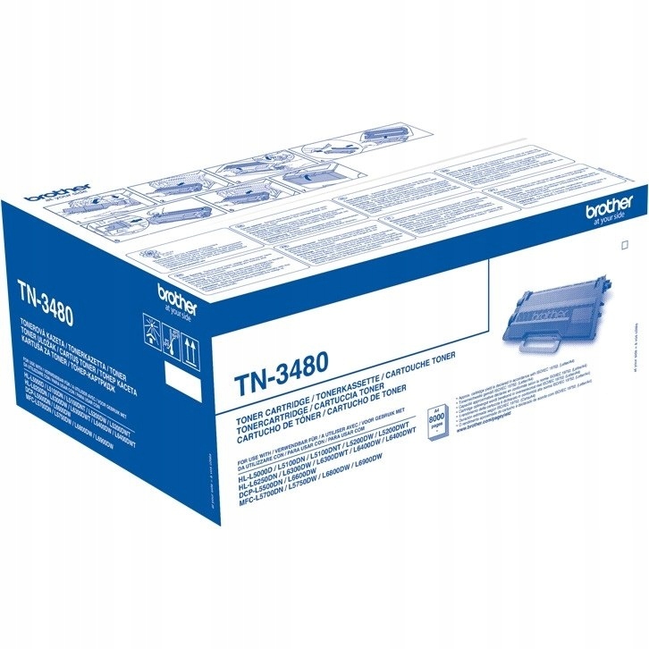 Toner Brother (TN-3480) čierny 8000 str