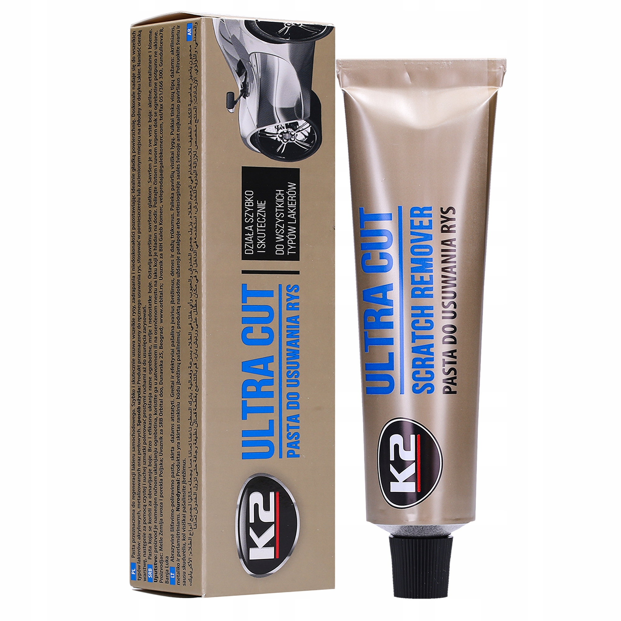 

K2 Ultra Cut Pasta Polerska Do Usuwania Rys 100G
