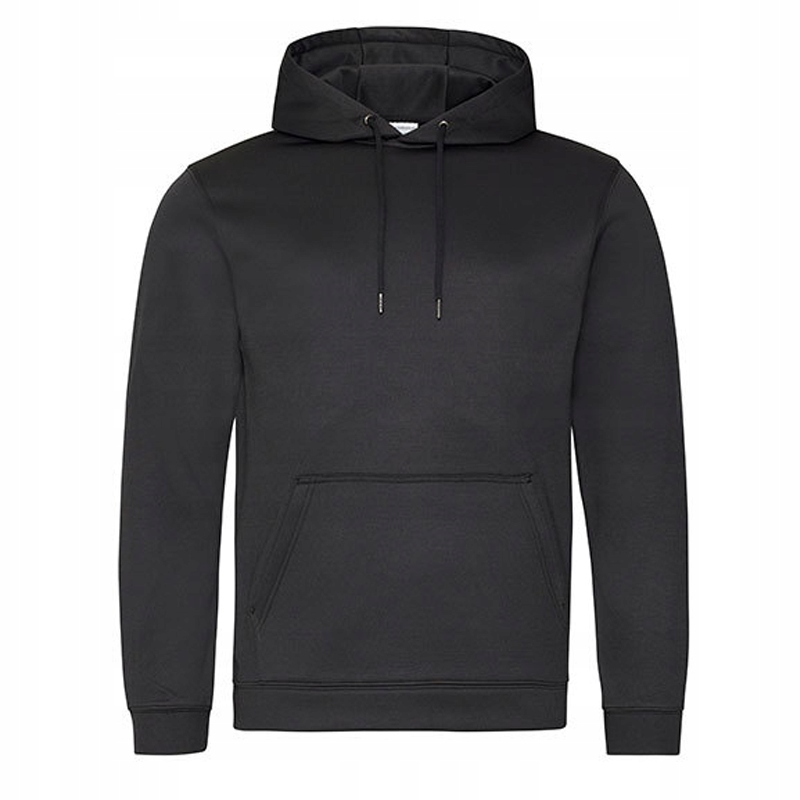 Bluza Sportowa Sport Polyester Hoodie Jet Black Czarna