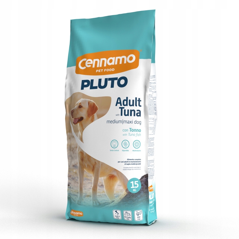 Levně Pluto Dog Adult Tuna Medium/Maxi 15 kg