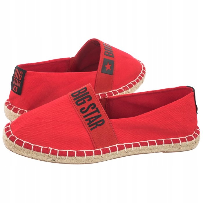 

Buty Damskie Espadryle Big Star Czerwone HH274476