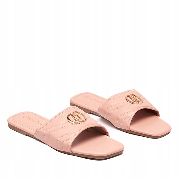 

Różowe Klapki Damskie Eko-skórzane Daliso 40