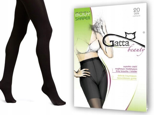 

Gatta Body Shaper 20 Rajstopy korygujące nero 5-XL