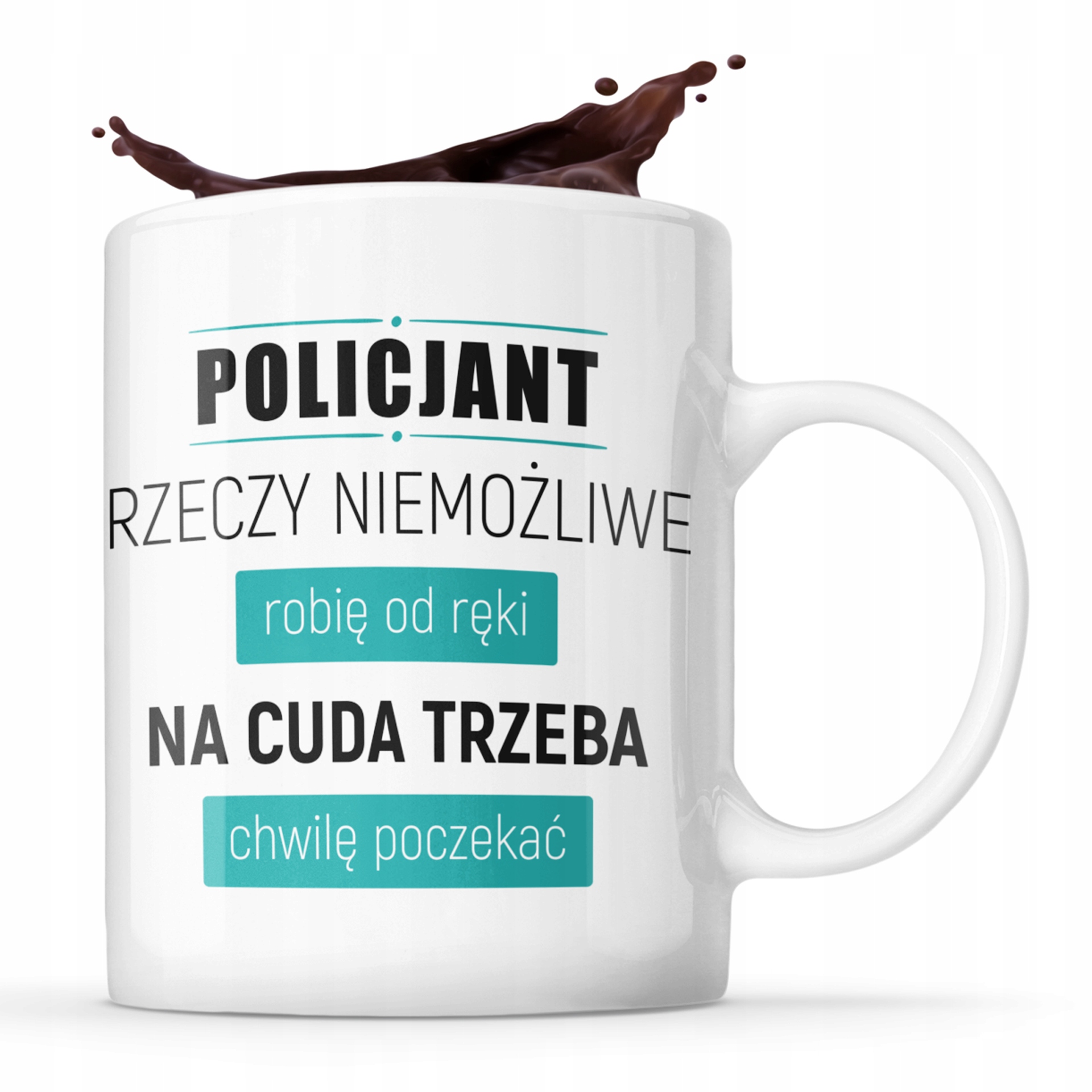 

Prezent Dla Policjanta Oryginalny Kubek Upominek