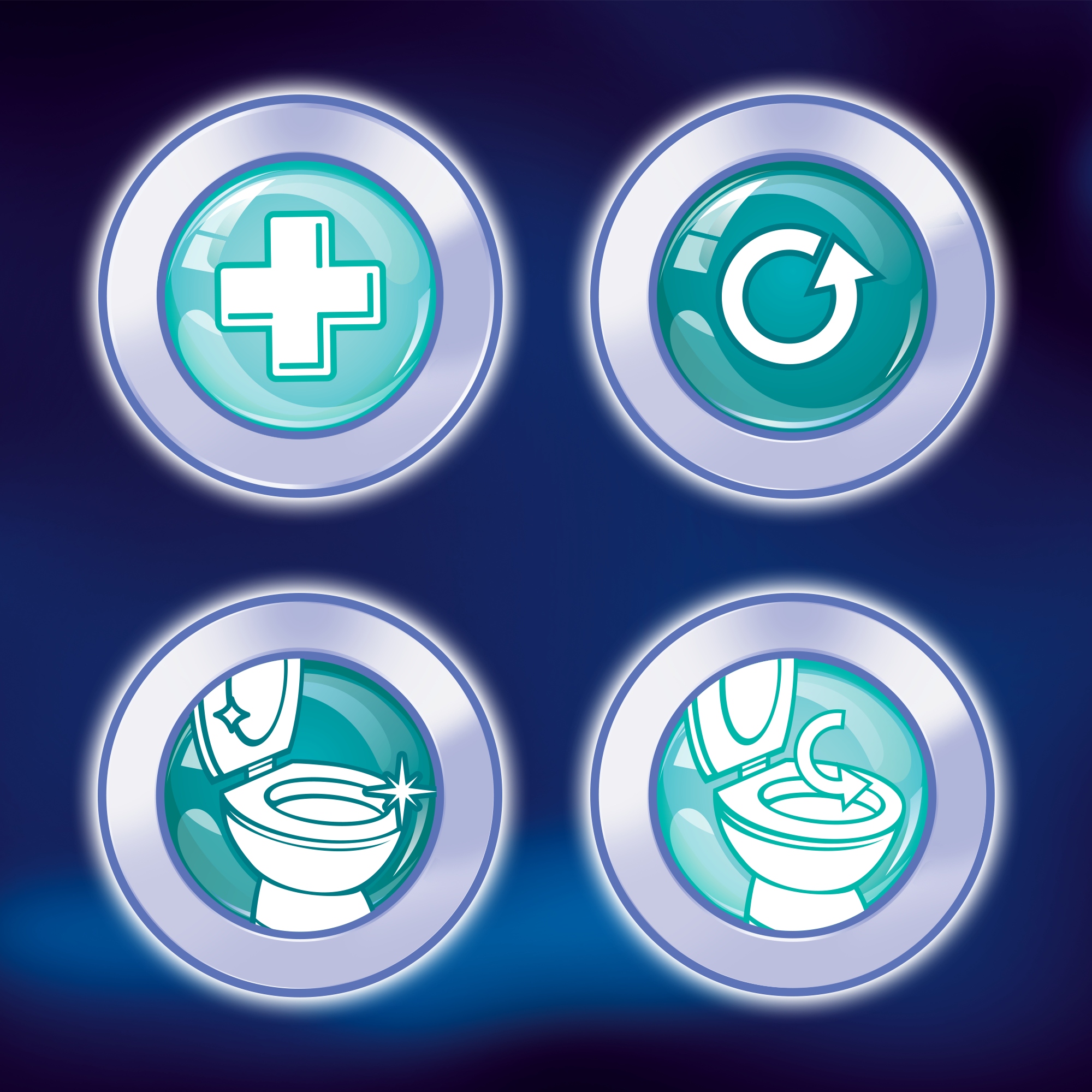 Bref 10x Effect Żel do WC Max White 700ml Marka Bref