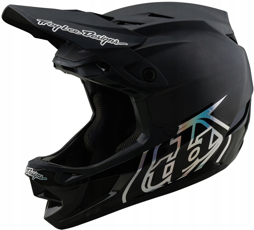 Cyklistická přilba Troy Lee Designs D4 Carbon Stealth Black r L 58-59 Cm Mips Dh