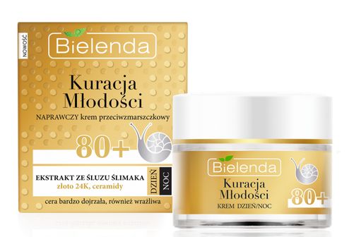 

Bielenda Kuracja Młodości Krem 80+ naprawczy 50ml