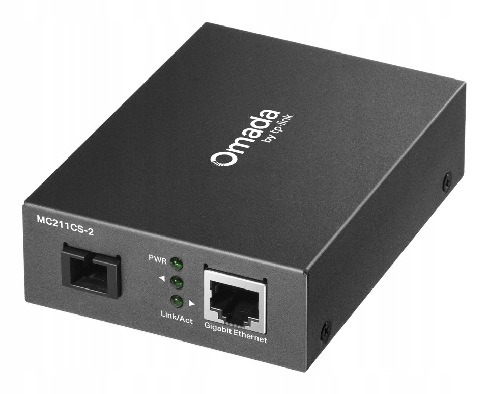 Konwerter mediów TP-Link MC211CS-2 gigabitowy WDM Omada