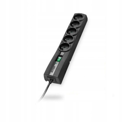 Listwa antyprzepięciowa Ever Classic 1,5m (kolor czarny) (T/LZ09-CLA015/000