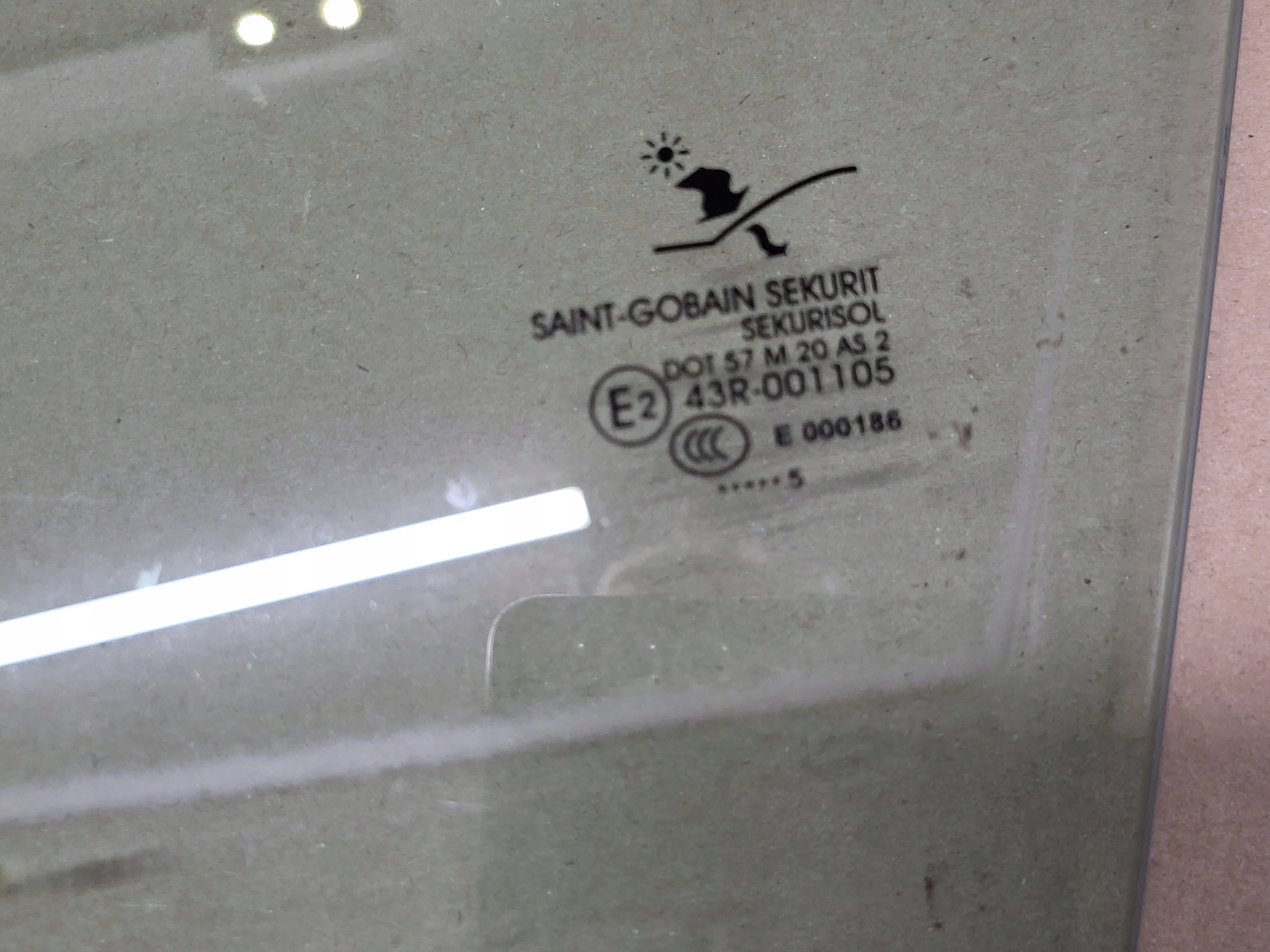 window Z door left front driver´s SAAB 95 9-5 OE