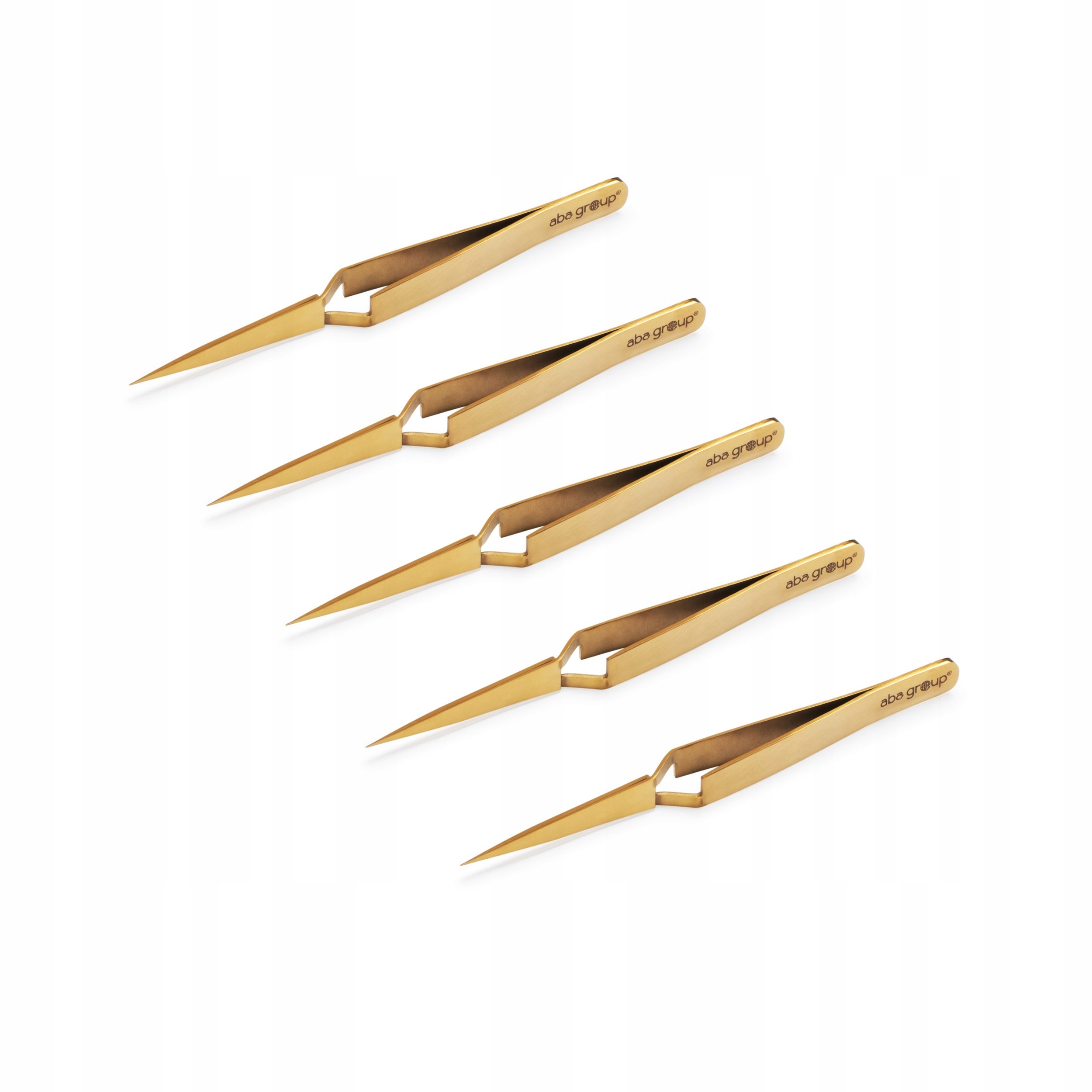 Samosvorná pinzeta S-176-B Sada 5 ks Aba Group