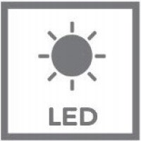 Okap kuchenny wyspowy tuba Maan 39 pilot LED Cichy Materiał stal lakierowana