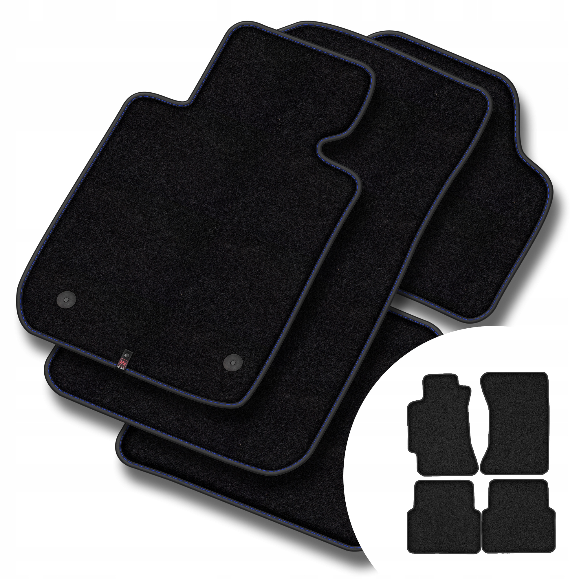 Velurové koberce Premium pro Subaru Forester I Sf 1997-2002
