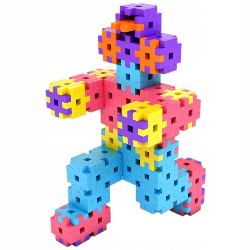 KLOCKI KONSTRUKCYJNE Wafle MELI Basic 150 EL Seria Basic