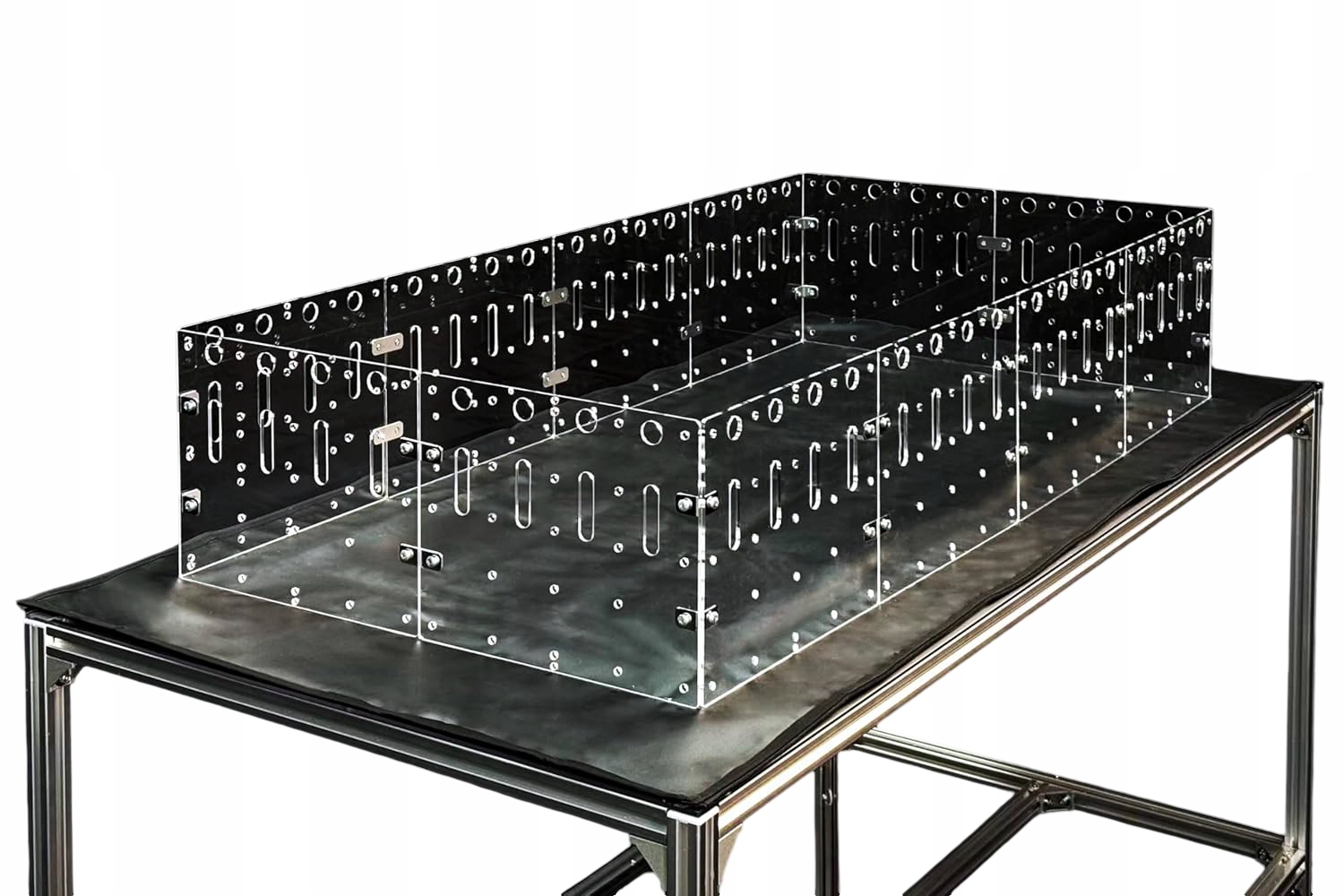 Levně GuineaLoft Podložka pod klec pro zvířata Voděodolná Posuvník Černá 152x76 cm