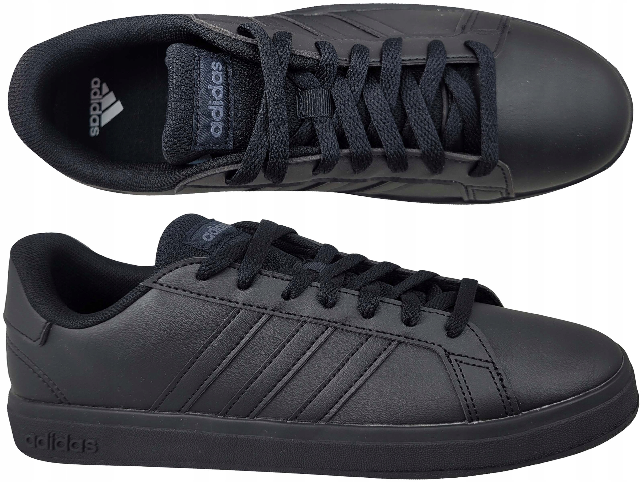 ADIDAS GRAND COURT 2.0 FZ6159 BUTY TRAMPKI TENISÓWKI CZARNE Płeć kobieta