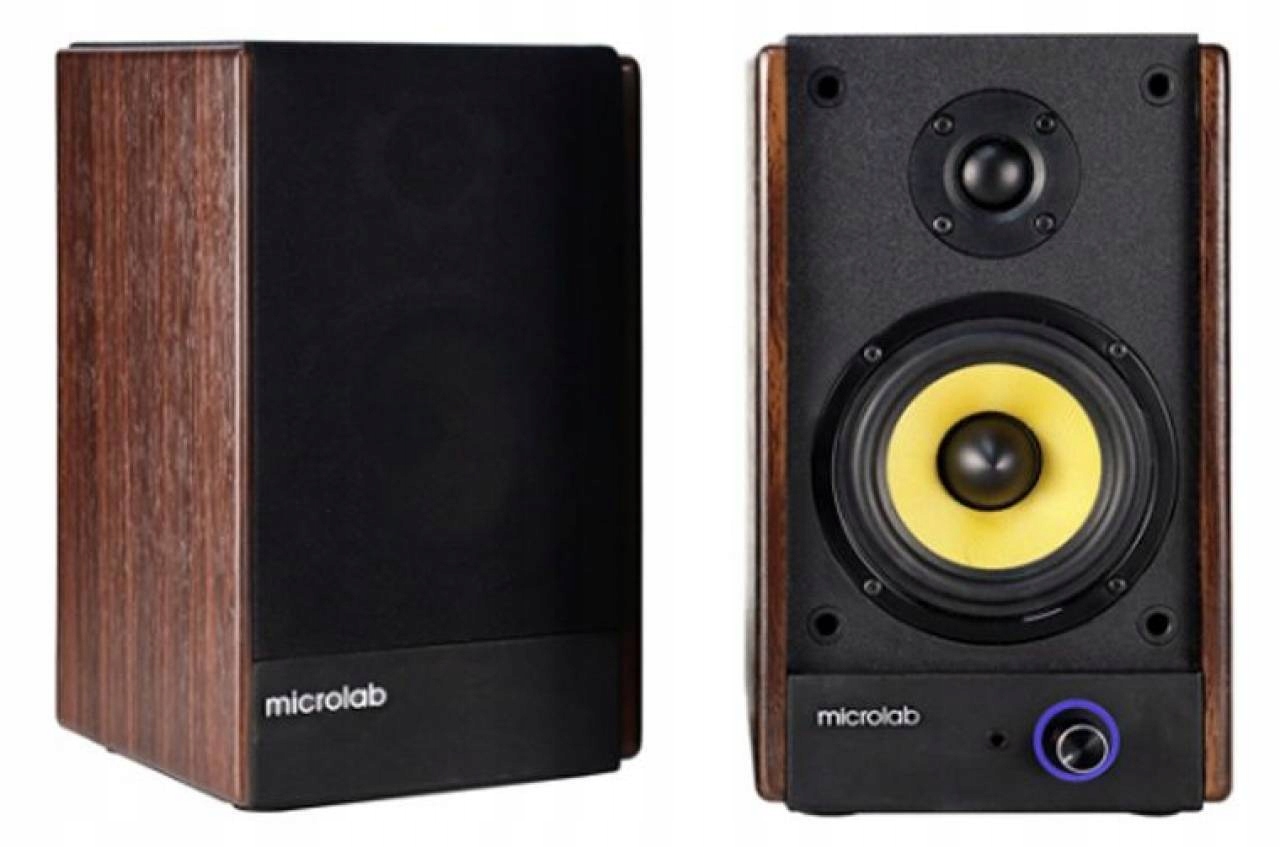 Zestaw głośników 2.0 Microlab Solo 3 głośniki 40 W brązowy