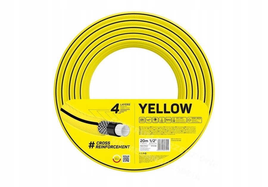 

Wąż ogrodowy 4YELLOW 1/2" 20 m