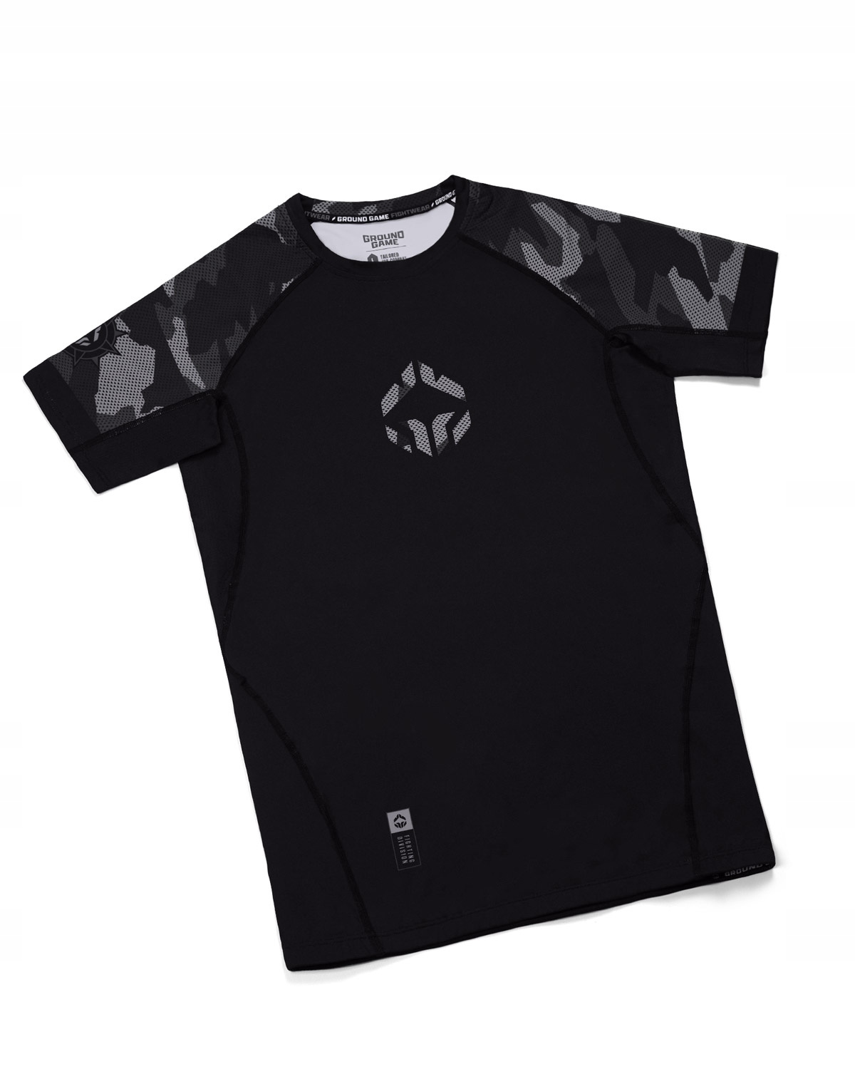 Rashguard Military krátký rukáv L Ground Game