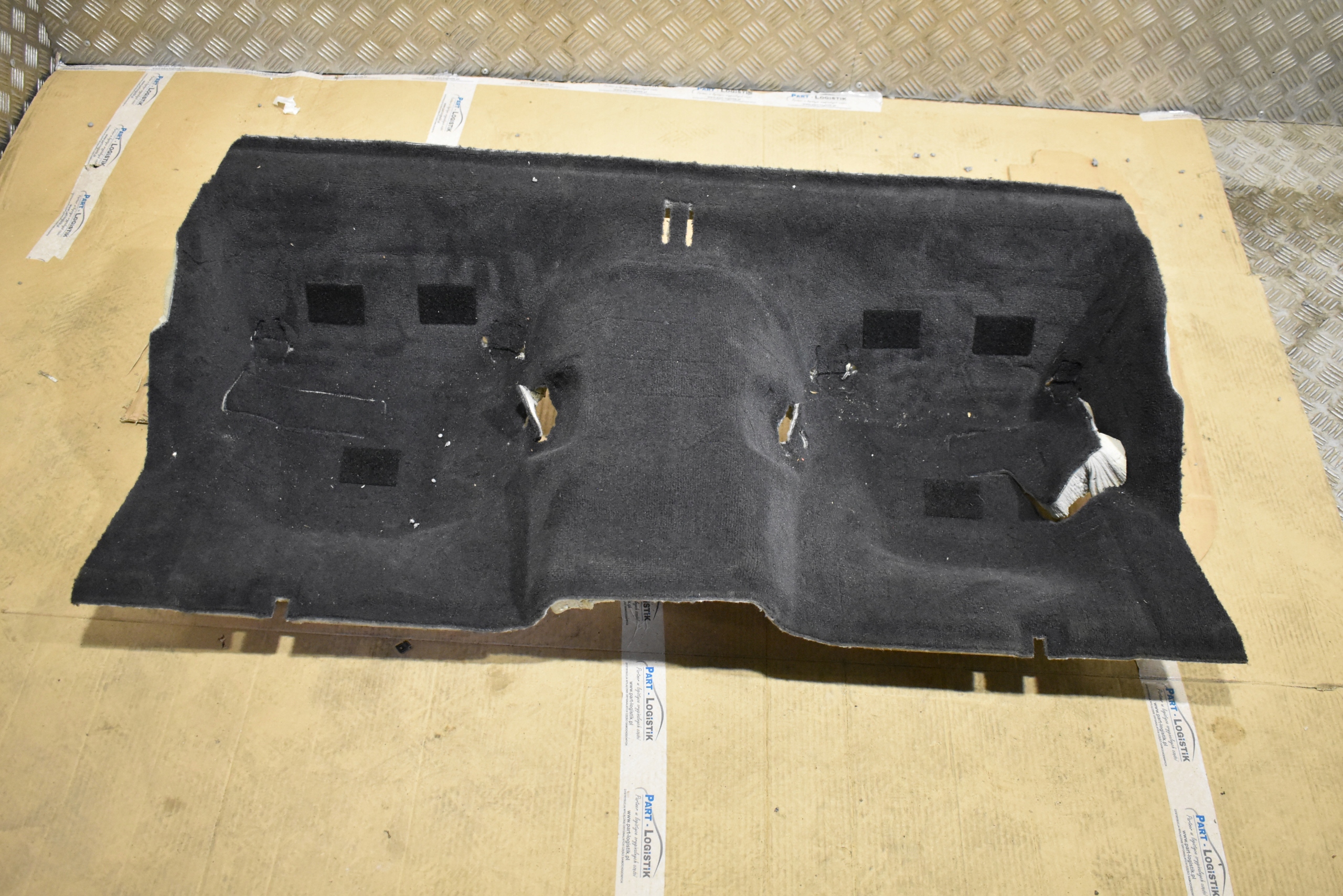 perfect condition carpet rear rear part PORSCHE 992 1