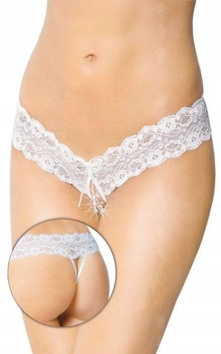 PONĘTNE stringi damskie otwarte SoftLine 2456 S/M Rozmiar S/M