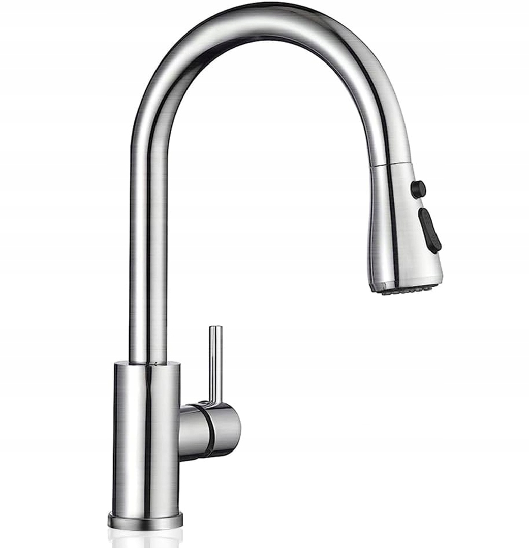 Kuchyňská Baterie Flexibilní Ramínko Stříbrná