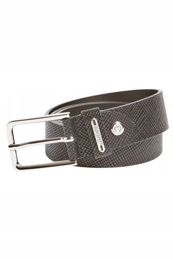 Pásek Guess BM7381 LEA35 Černý Kožený XL