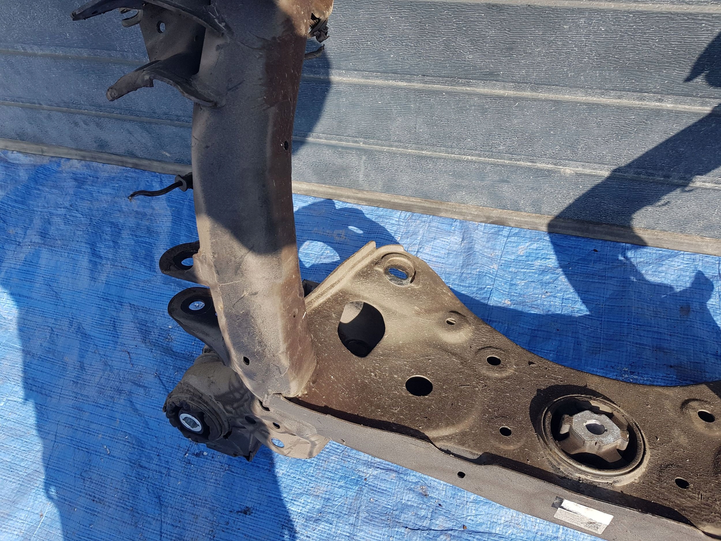 sider axle beam subframe of the rear springing rear part MG MG4 EV EH32